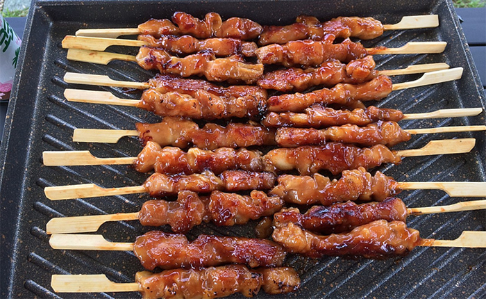 韩国小吃鸡肉串