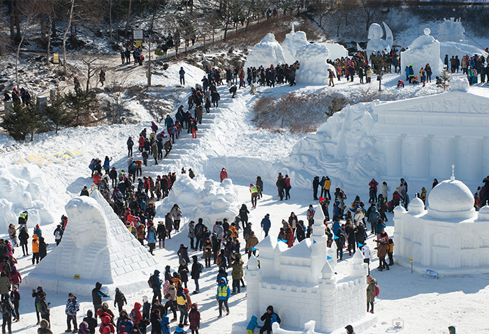 太白山雪庆典 