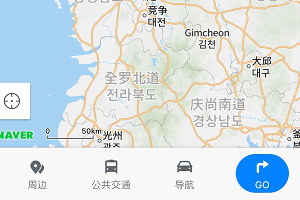 韩国自助游地图