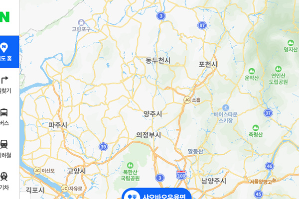 韩国地图