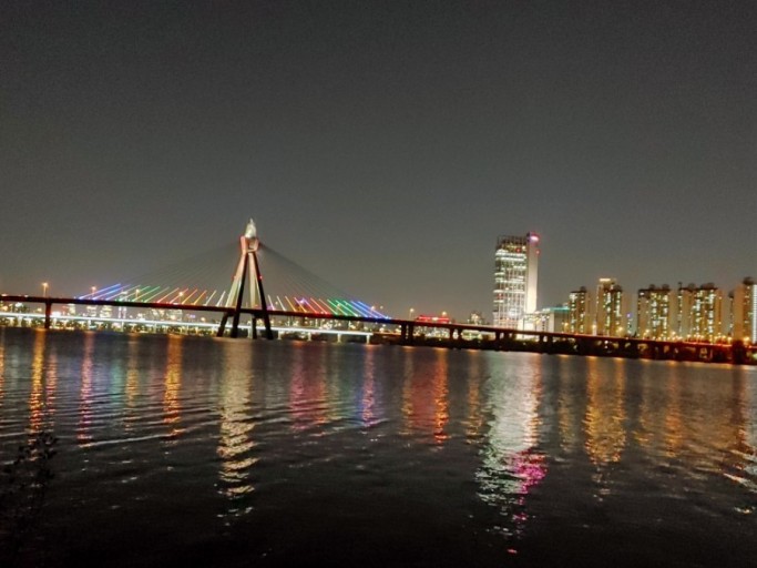 韩国首尔汉江夜景